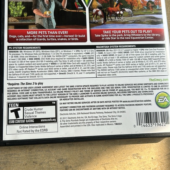 The Sims 3 & Sims 3 Pets Expansion Pack - Picture 5 of 6